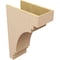 Ekena Millwork 10"W x 20"D x 30"H Classic Pescadero Rough Cedar Woodgrain TimberThane Corbel, Primed Tan CORUR10X20X30PECRCPR - alternate 2